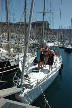 Hamnen Puerto de Mogan Gran Canaria
